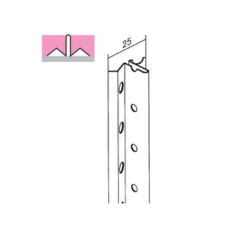 Schnellputzprofil 10mm / 260 cm