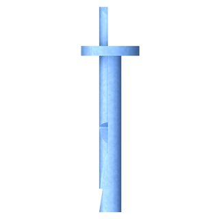 Deckennageld&uuml;bel -  6 x 35mm - 100 St&uuml;ck